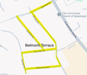 Belmont Terrace Map